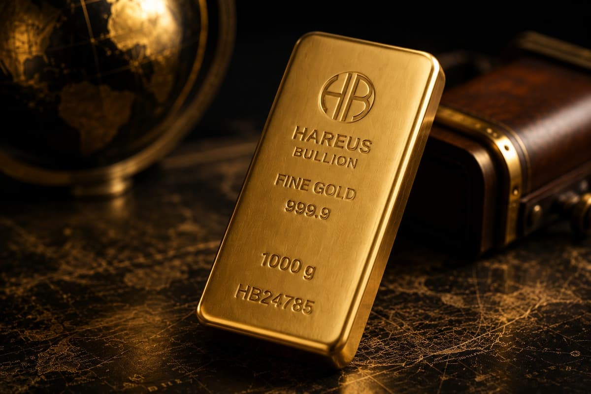 Hareus Bullion Gold Bar