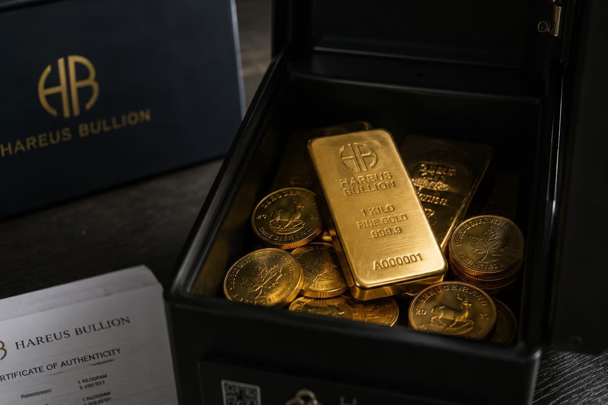 Hareus Bullion Gold Bars